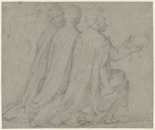 Drie hoogwaardigheidsbekleders