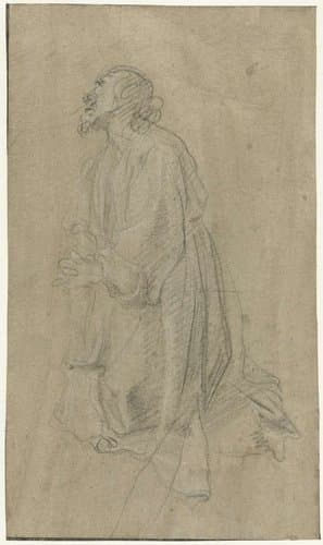 Studie voor een Christus in Gethsemane