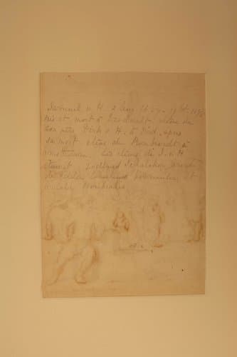 Marktscène met ruziënde vrouwen