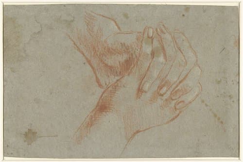 Twee gevouwen handen