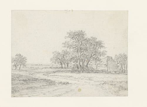 Boerderij in geboomte