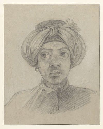 Kopstudie van een Mammeluk