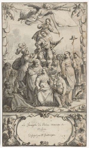Frontispiece Design for Frederick Hendrick van Nassauw