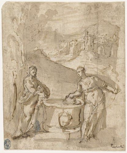 Christus en de Samaritaanse vrouw