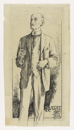 Portrait of Luns, Huib