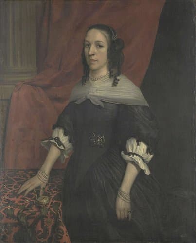 Portrait of a Woman, possibly Anna van Bourgondië, Founder of Slot Windenburg op Dryschor (Schouwen) and Wife of Adolf van Kleef