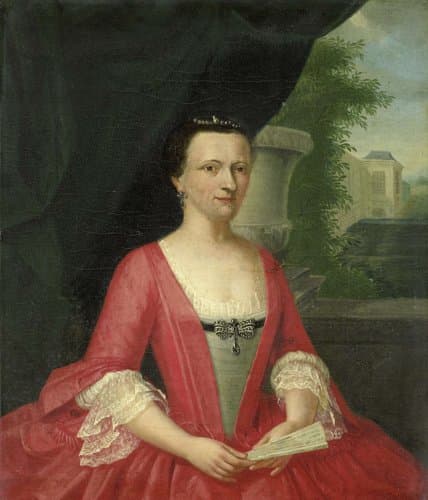 Jacoba Maria van Bueren gezegd van Regteren (1718-91), echtgenote van Johan Willem Parker