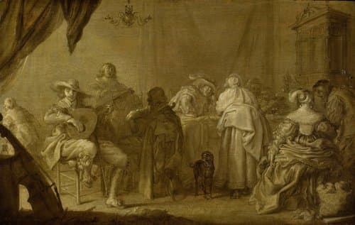 Musicerend gezelschap