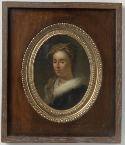 Sara Stiermans (1704-1757). Echtgenote van de schilder