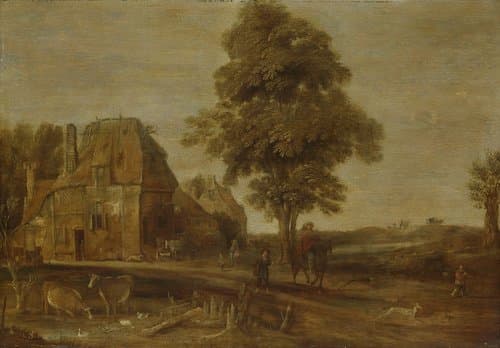 Landscape with an Inn