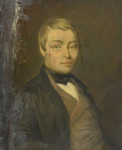Portrait of Rudolf Johannes van den Brink, Oldest Son of Hendrik Arend van den Brink