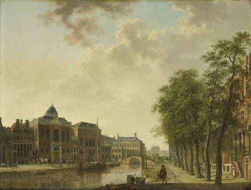 View of the Houtmarkt, Amsterdam