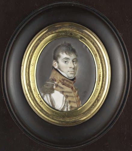 Willem Jacob Verkouteren (1779-1861), in het uniform van de Garde d'Honneur van Delft