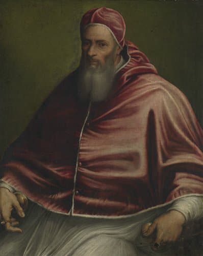 Pope Julius III (formerly entitled Pope Paul III)