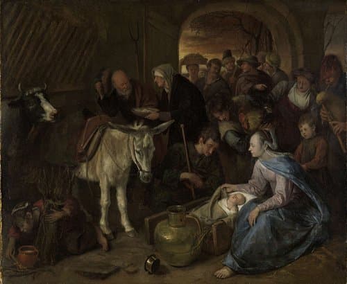 The adoration of the shepherds