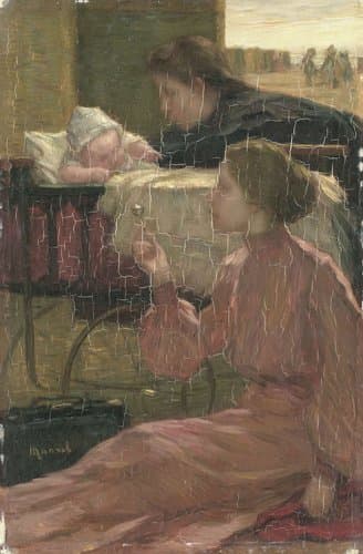 Portrait of Maarel, Marius van der