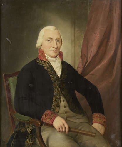 Portrait of Albertus Henricus Wiese, Governor-General of the Dutch East Indies