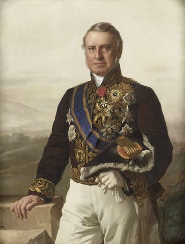 Charles Ferdinand Pahud (1803-73). Gouverneur-generaal (1855-61)