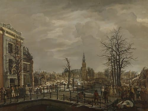 Het Rapenburg in Leiden