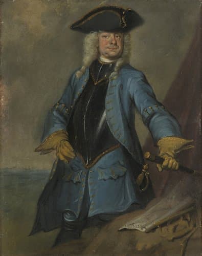Gerrit Sichterman (1688-1730). Generaal kwartiermeester der cavalerie, kolonel van het regiment infanterie Oranje-Groningen, commandant van Grave