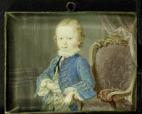 Willem V (1748-1806), prins van Oranje-Nassau, als kind