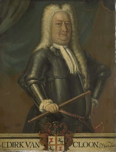 Portrait of Dirk van Cloon, Governor-General of the Dutch East Indies