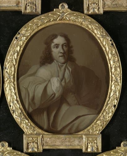 Portrait of Frans de Haes, Poet and Linguist in Rotterdam