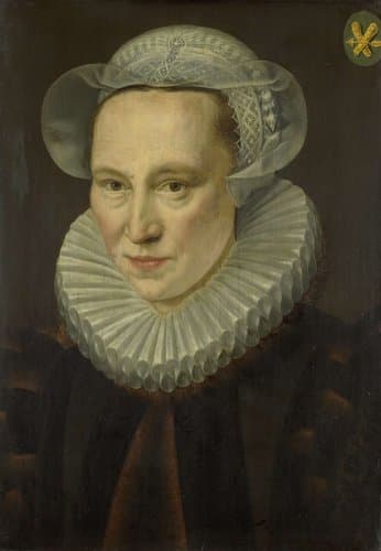 Portrait of Grietje Pietersdr Codde (1538-1607)