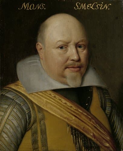 Portret van Nicolaas Schmelzing (1561-1629)