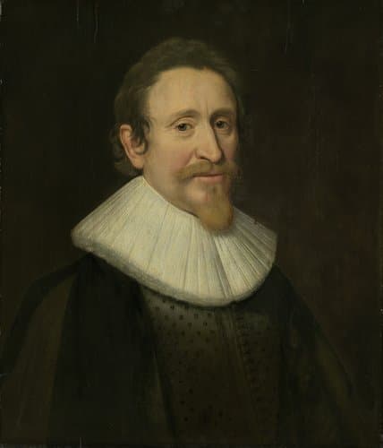 Portret van Hugo de Groot (1583-1645). Rechtsgeleerde