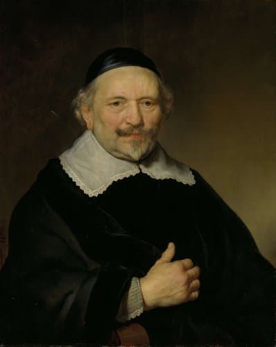 Portret van een man, vermoedelijk Augustijn Wtenbogaert (1577-1655)