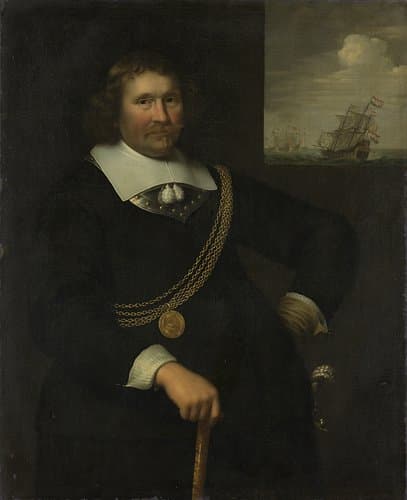 Portrait of Jan Cornelisz Meppel, Lieutenant-Admiral of Holland and West-Friesland