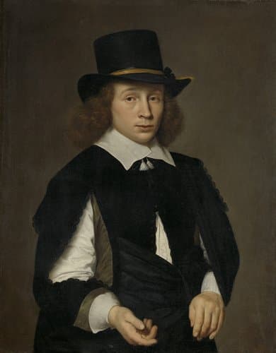 Portret van Dirck Hendrick Meulenaer (1620- in of na 1649 ?)