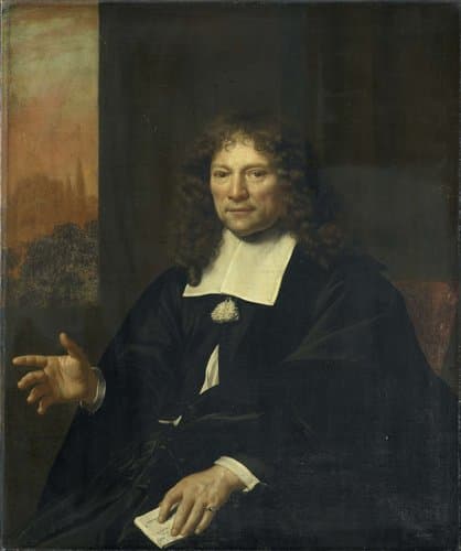 Portrait of Daniel Niellius. Elder of the Remonstrant Church and Sampling Official of Alkmaar