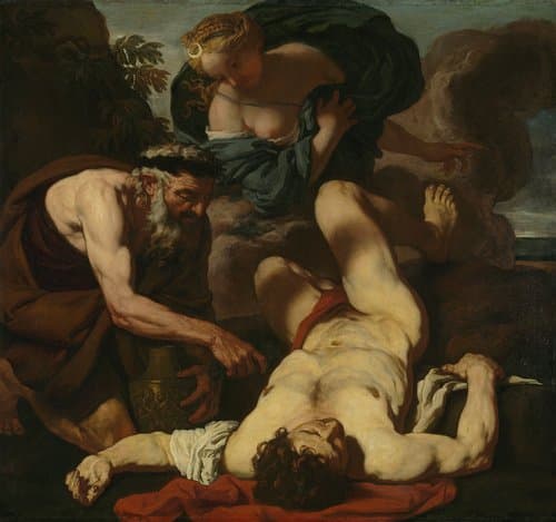 Selene and Endymion (formerly entitled The Death of Orion)