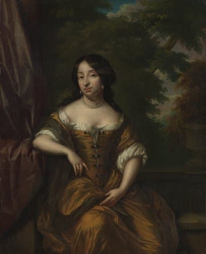 Portrait of Anna Maria Hoeufft 91646-1715), wife of Jan Boudaen Courten