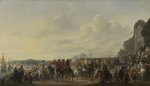 Het halthouden van Karel II bij de buitenplaats Wema aan de Rotte tijdens zijn tocht van Rotterdam naar Den Haag, 25 mei 1660 ; of (minder waarschijnlijk) het halthouden van de oprukkende troepen bij de buitenplaats Welna aan de Amstel tijdens de aanslag van prins Willem II op Amsterdam, 31 mei-4 augustus 1650.
