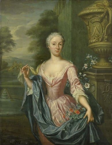 Claudine van Royen (geb 1712). Echtgenote van Pieter Teding van Berkhout
