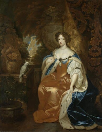Portret van Maria Stuart, echtgenote van prins Willem III