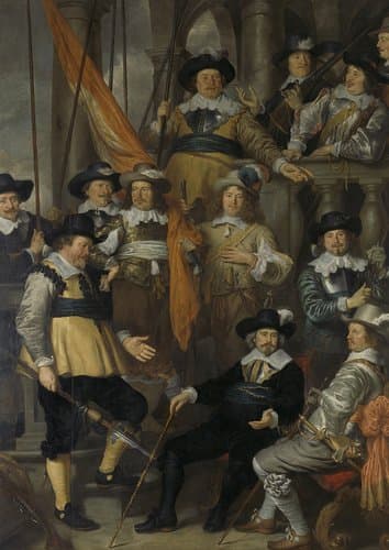 Officers and Other Civic Guardsmen of District XVIII in Amsterdam, under the Command of Captain Albert Dircksz Bas and Lieutenant Lucas Pietersz Conijn