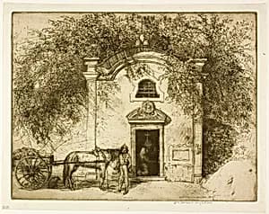 A Wayside Chapel by Donald Shaw MacLaughlan