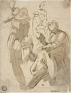 Portrait of Circle of Bernardino India