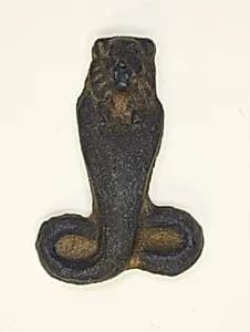 Amulet of a Lion-Headed Cobra by Ancient Egyptian
