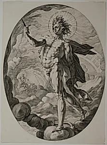 Apollo by Hendrick Goltzius