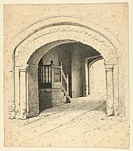 Archway Leading to Grammar School, Bristol