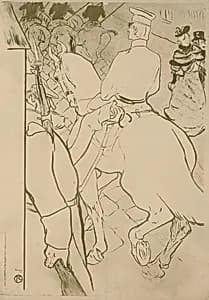 Babylone d'Allemagne by Henri de Toulouse-Lautrec