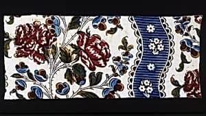 Blue Ribbon (Furnishing Fabric) by Unknown