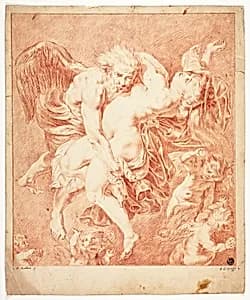 Boreas and Orytheia by Jan Lauwryn Krafft