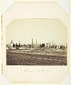 Chicago After the Fire by Unknown