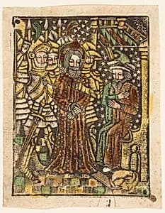 Christ before Annas by Unknown artist